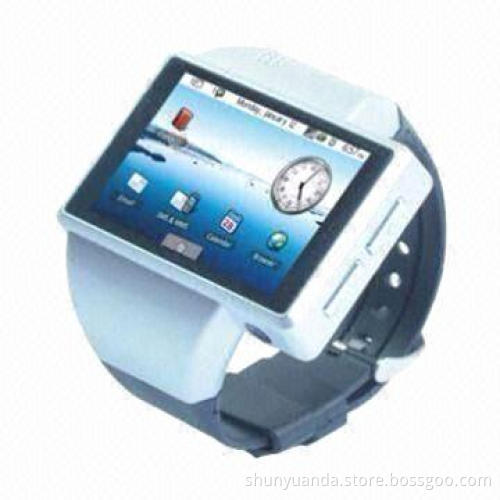 Watch Mobile Phone with 4GB ROM, 2 to 32GB RAM Memory and 2.0 to 5.0 Million Pixels